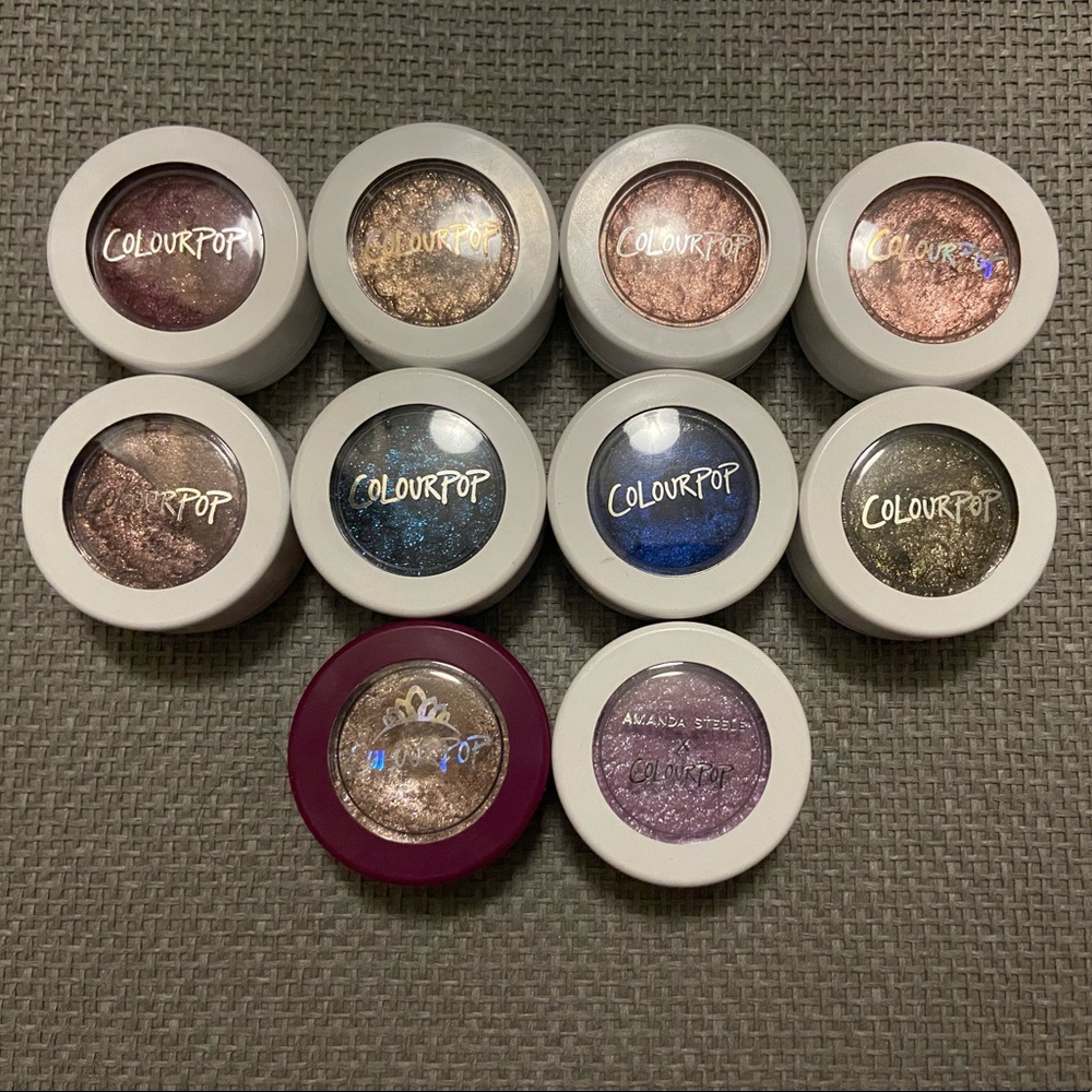 Colourpop eyeshadow bundle
